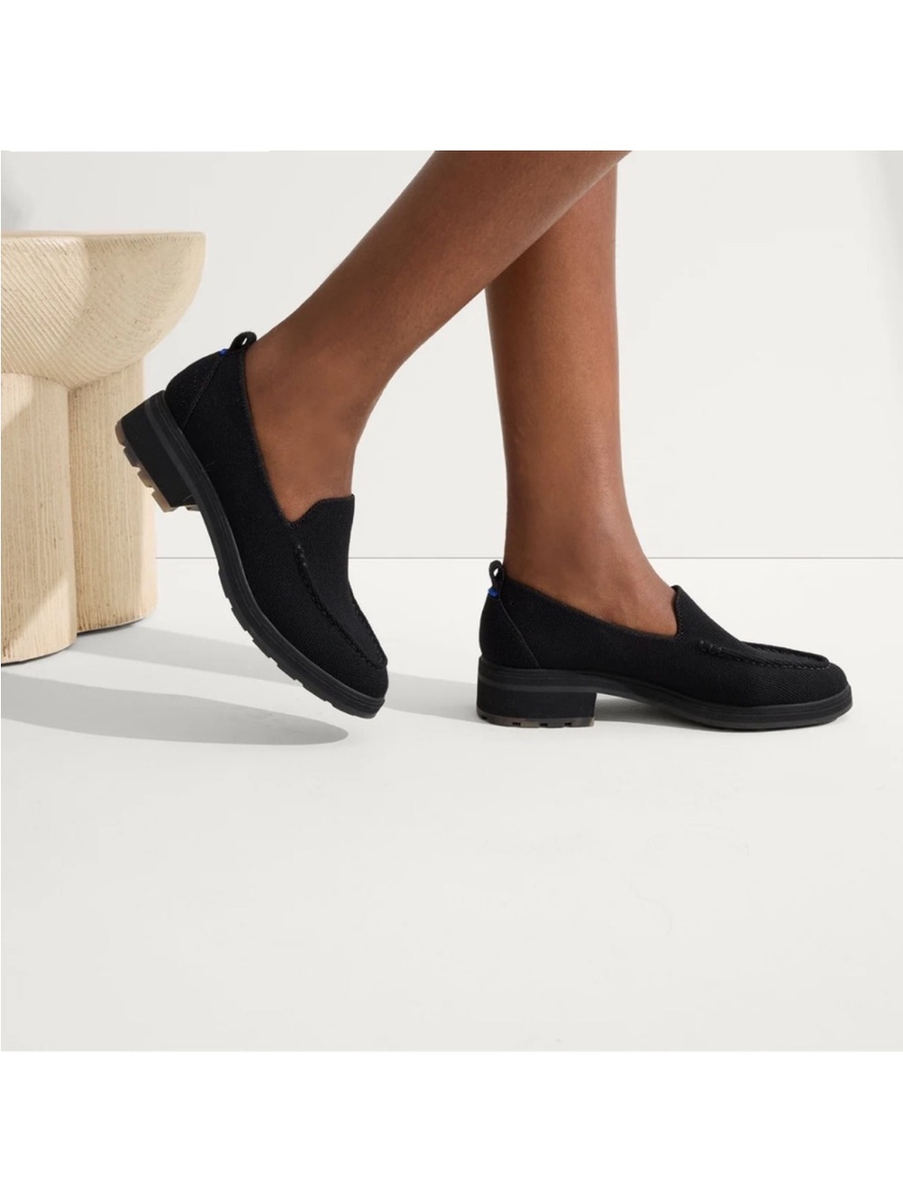 Rothy’s The Lug Loafer - Onyx Brand New Size 8.5